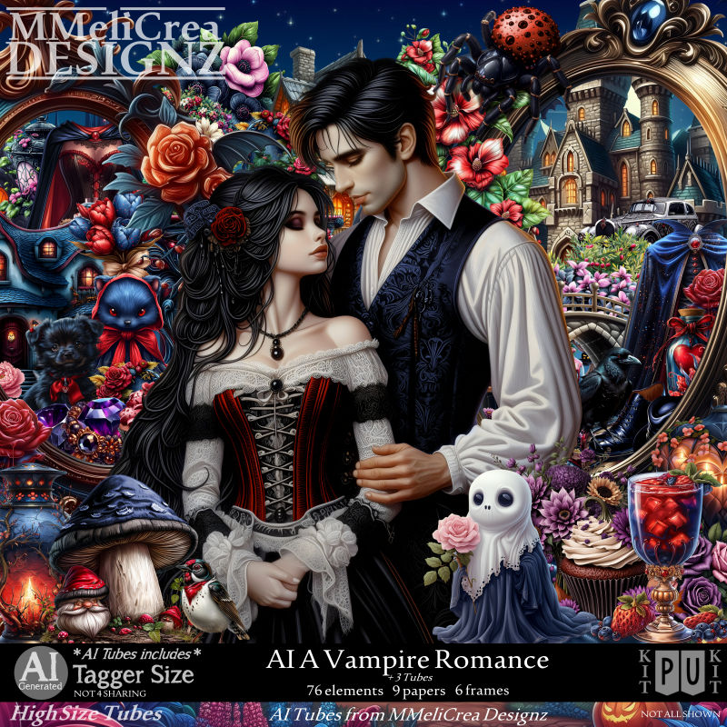 (image for) AI PU - A vampire Romance (PU/TS/PNG)